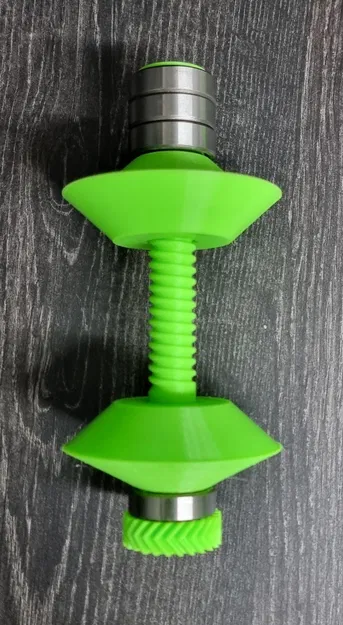 Trục Tời Cuộn Nhựa (Spool Rewinder) kèm Vòng Bi - Image 2