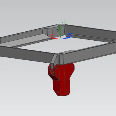 Voron V0.1 Tophat Spacer với Bản lề