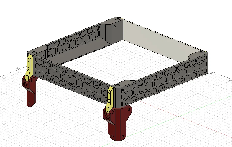 Bộ đệm Tophat kèm bản lề cho Voron V0 (V0.1/V0.2) - Image 4