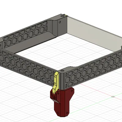 Bộ đệm Tophat kèm bản lề cho Voron V0 (V0.1/V0.2)