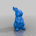 Chú Thỏ Phục Sinh Bản Làm Mịn (Smoothed Easter Bunny) - Thumbnail 3