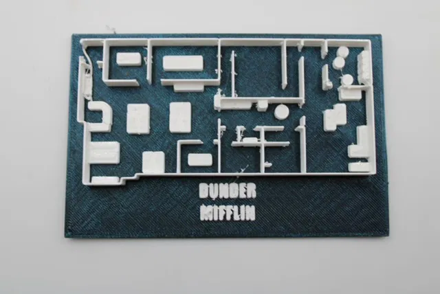 Mô hình sơ đồ văn phòng 3D The Office Dunder Mifflin - Image 2