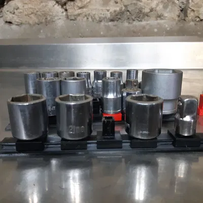 Giá đỡ đầu khẩu (douille) 3/8" và 1/2"