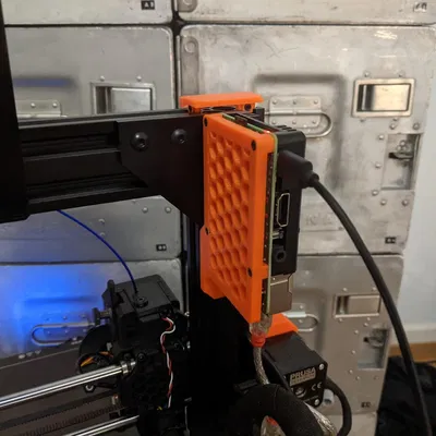 Ngàm gắn Raspberry Pi (dùng với Armor Case) cho khung máy Prusa Bear