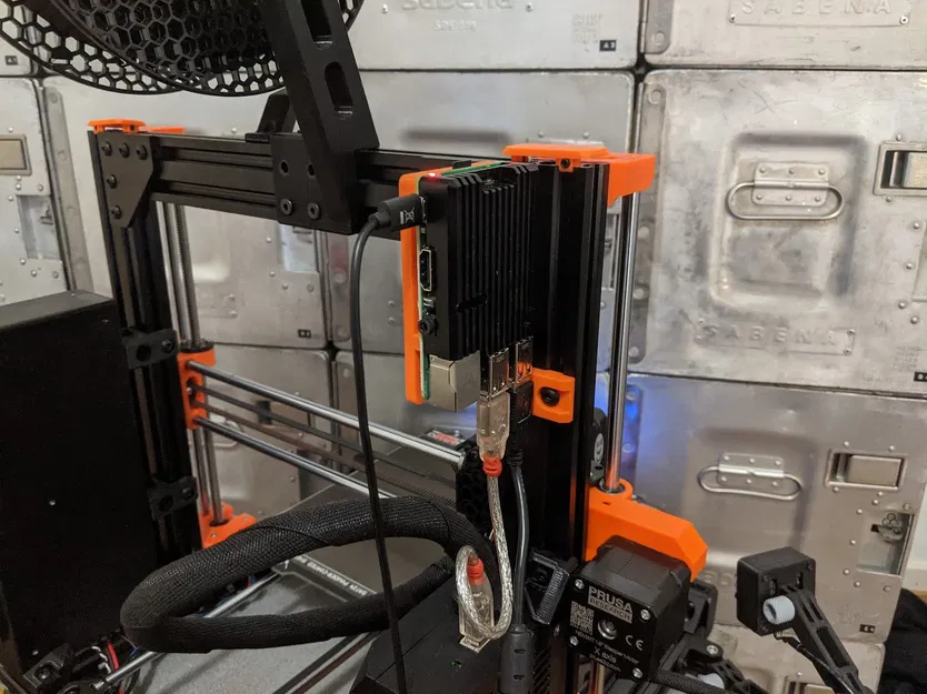 Ngàm gắn Raspberry Pi (dùng với Armor Case) cho khung máy Prusa Bear - Image 4