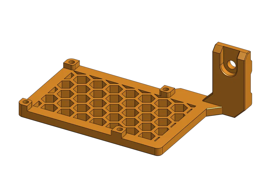 Ngàm gắn Raspberry Pi (dùng với Armor Case) cho khung máy Prusa Bear - Image 10