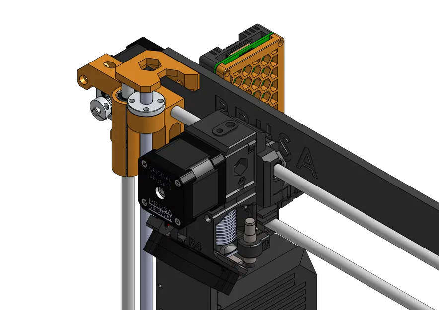 Giá đỡ Raspberry Pi kiểu Armor cho khung máy Prusa MK3S+ - Image 5