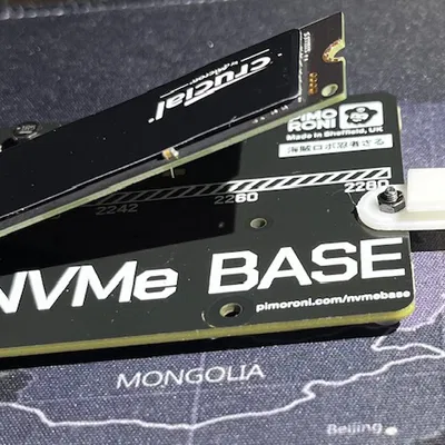 Ngàm kẹp nhanh cho M.2 SSD - Thay ổ cứng không cần dùng ốc vít