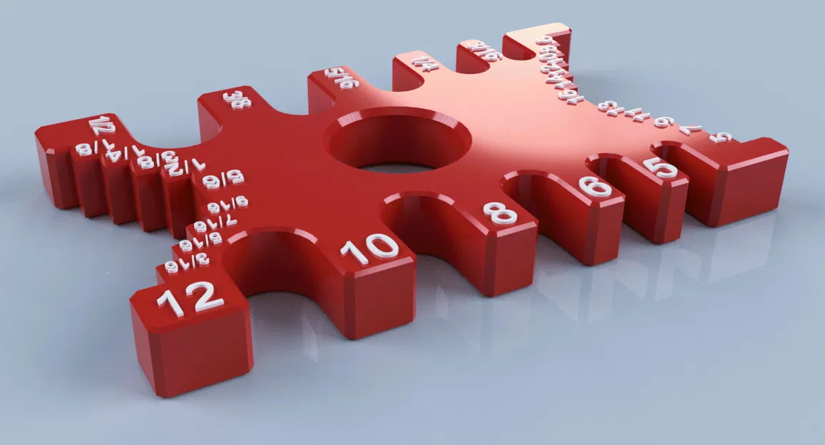 Thước đo cữ chiều cao và độ sâu cho máy cưa bàn (Table Saw Gauge) - Image 1