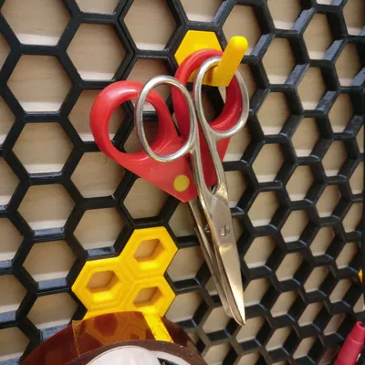 Bộ Móc Treo HSW Hook Cho Bảng Lỗ Lục Giác - In 3D Tiện Lợi