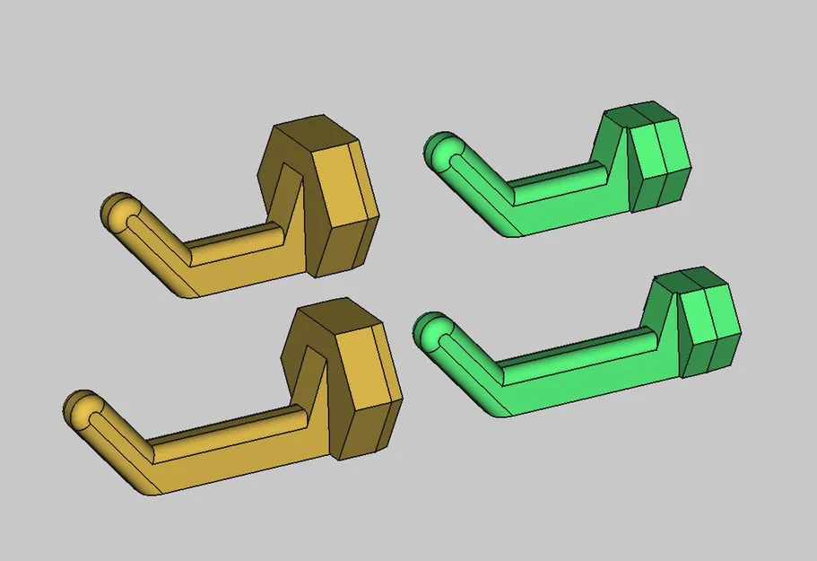 Bộ Móc Treo HSW Hook Cho Bảng Lỗ Lục Giác - In 3D Tiện Lợi - Image 3