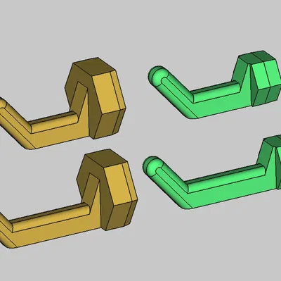 Bộ Móc Treo HSW Hook Cho Bảng Lỗ Lục Giác - In 3D Tiện Lợi