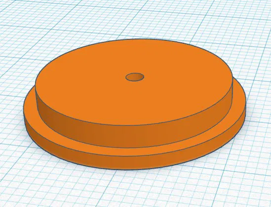 Nắp đậy cốc sơn cho Harder and Steenbeck Ultra 2024 (File in 3D) - Image 1