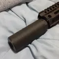 Bộ giảm thanh Airsoft tùy chỉnh với vách ngăn (Airsoft silencer) - Thumbnail 3