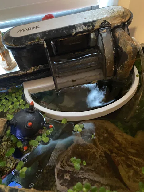 Bộ chắn dòng chảy máy lọc thác - Bảo vệ cá và tép nhỏ an toàn - Image 1