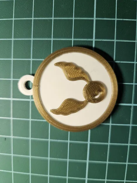 Móc khóa Golden Snitch - Phụ kiện Harry Potter in 3D cực chất - Image 1