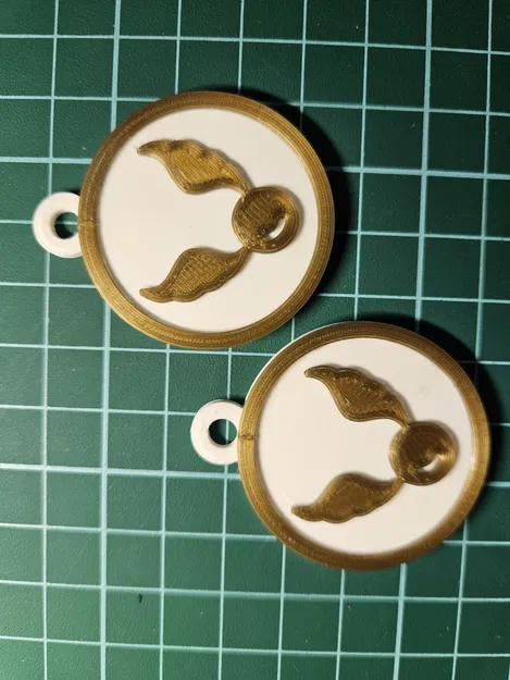 Móc khóa Golden Snitch - Phụ kiện Harry Potter in 3D cực chất - Image 2