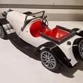 Mô hình xe cổ Jaguar SS100 đời 1936 (tỷ lệ 1:24) in 3D cực đẹp - Thumbnail 6