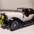 Mô hình xe cổ Jaguar SS100 đời 1936 (tỷ lệ 1:24) in 3D cực đẹp - Thumbnail 9