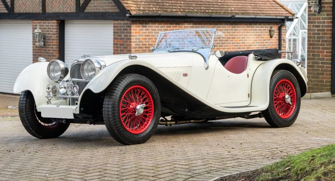 Mô hình xe cổ Jaguar SS100 đời 1936 (tỷ lệ 1:24) in 3D cực đẹp - Image 13