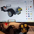 Mô hình xe cổ Jaguar SS100 đời 1936 (tỷ lệ 1:24) in 3D cực đẹp - Thumbnail 16