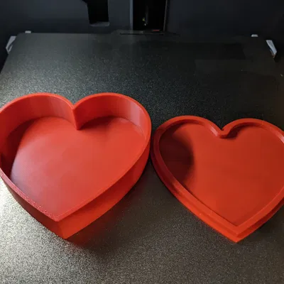 Hộp Đựng Hình Trái Tim In 3D (Heart Box) - Món Quà Ý Nghĩa Cho Người Thương