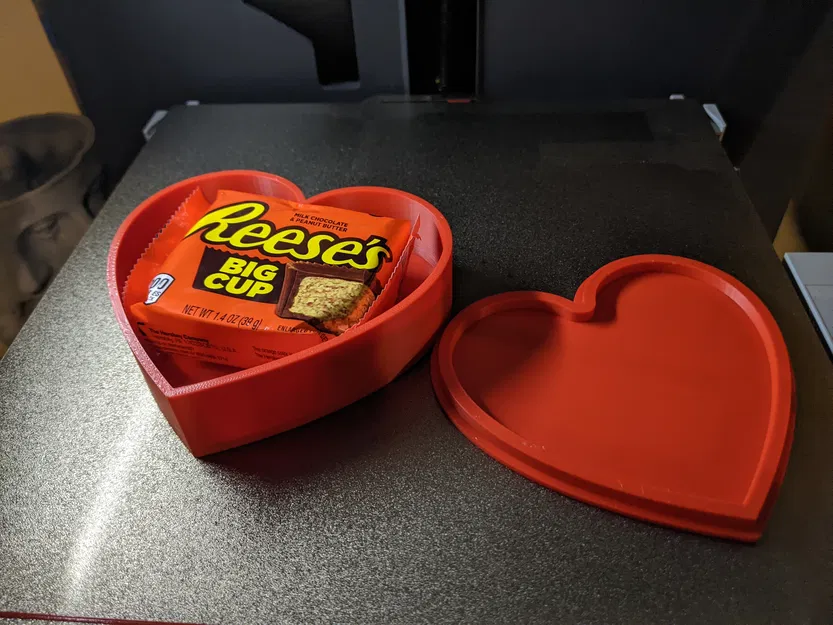 Hộp Đựng Hình Trái Tim In 3D (Heart Box) - Món Quà Ý Nghĩa Cho Người Thương - Image 2