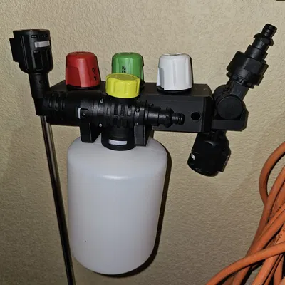 Giá treo tường phụ kiện máy rửa xe Ryobi EZClean