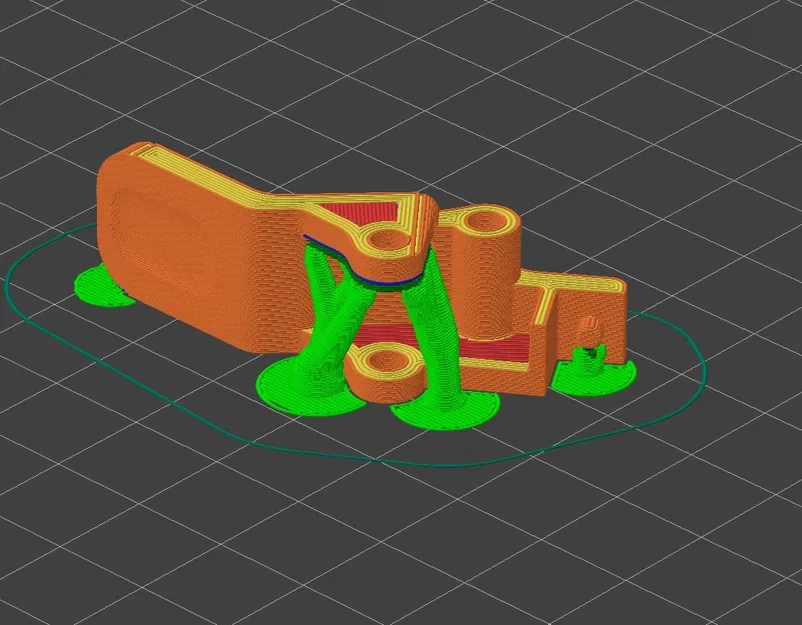 Cần gạt extruder cho Elegoo Neptune 4 - Image 1