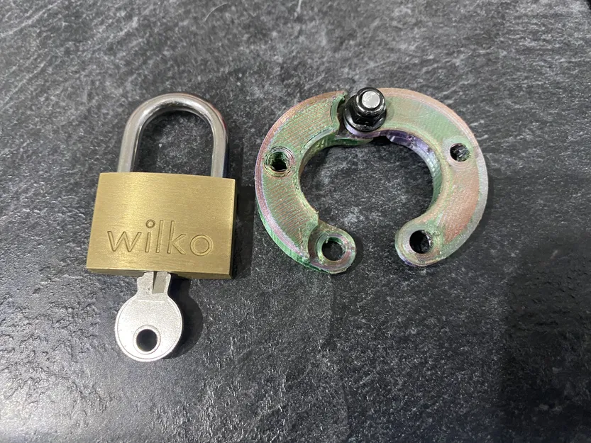 Erect Cock Penis Lock V2 - Khóa dương vật cương cứng - Image 2