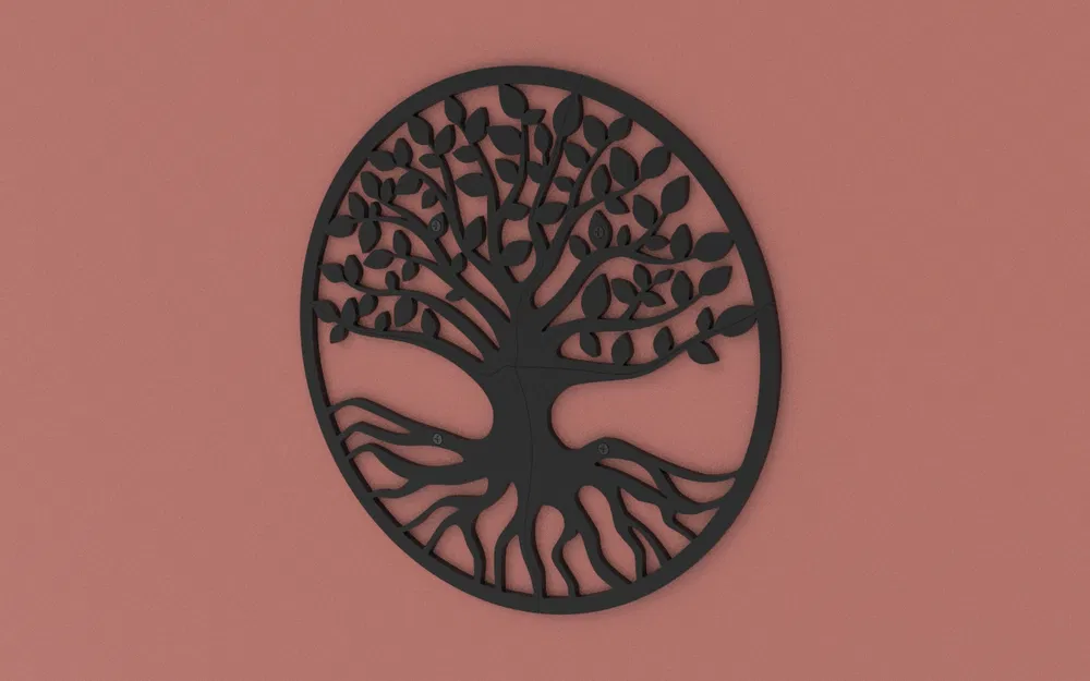 Tranh treo tường Cây sự sống (Tree of Life) in 3D - Image 1