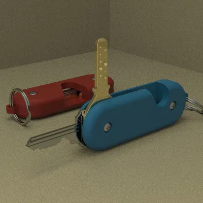 Móc treo chìa khóa tiện lợi cho người chạy bộ