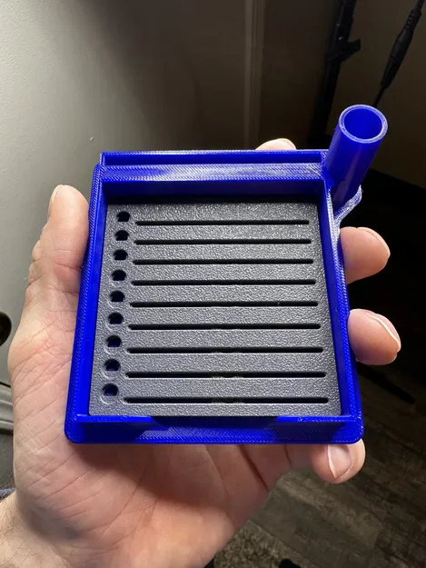 Khay đựng giấy ghi chú kèm ống cắm bút - Image 2