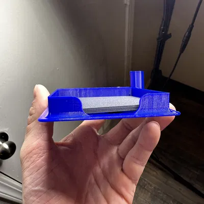 Khay đựng giấy ghi chú kèm ống cắm bút