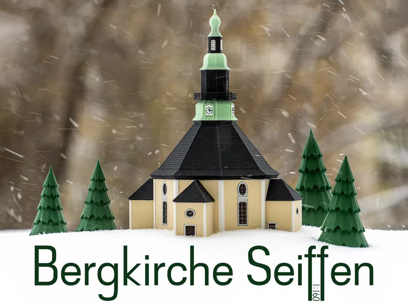 Mô hình Nhà thờ Bergkirche Seiffen - Image 1