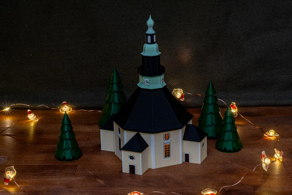 Mô hình Nhà thờ Bergkirche Seiffen - Image 3