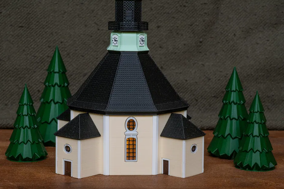 Mô hình Nhà thờ Bergkirche Seiffen - Image 4