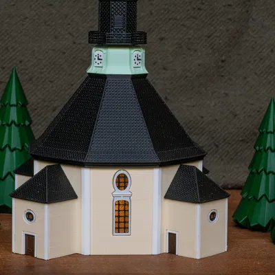 Mô hình Nhà thờ Bergkirche Seiffen