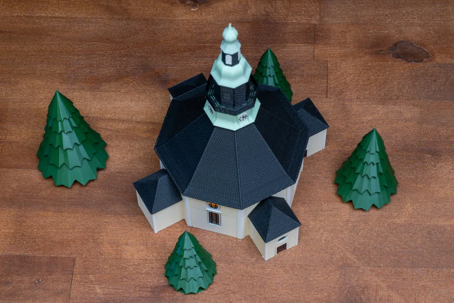 Mô hình Nhà thờ Bergkirche Seiffen - Image 5