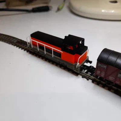 Mô hình xe lửa Y6200 tỉ lệ N