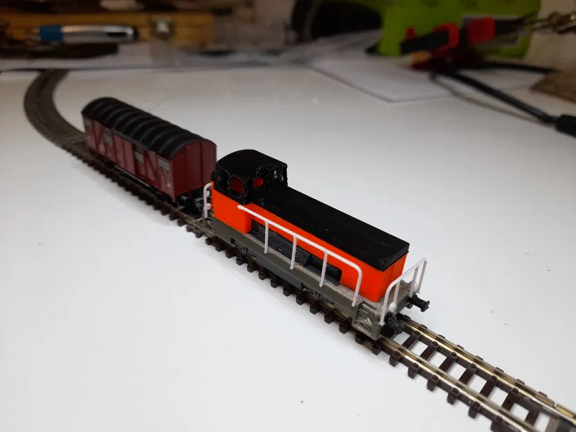 Mô hình xe lửa Y6200 tỉ lệ N - Image 8