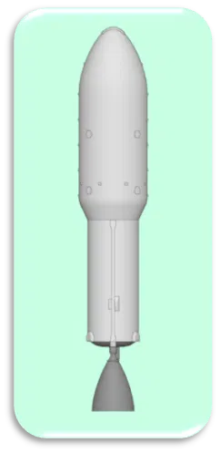 Mô hình SpaceX Falcon 9 tỉ lệ 1/144 - Image 3