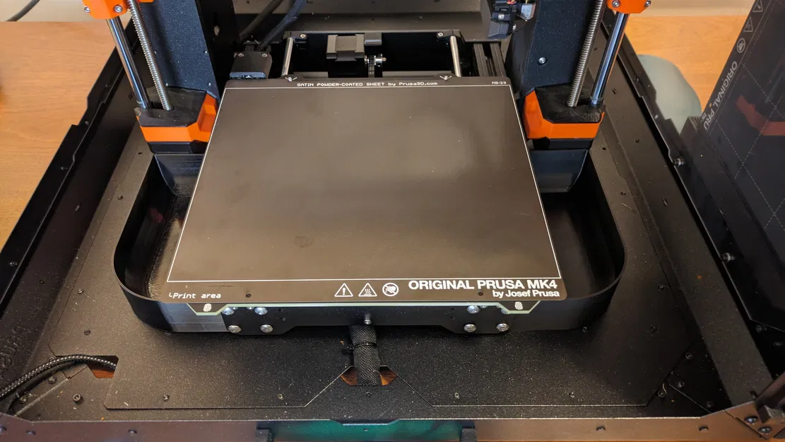 Khay Đựng Phế Liệu Cho Prusa MK4 (Lắp Phía Bên Trái Enclosure) - Image 3