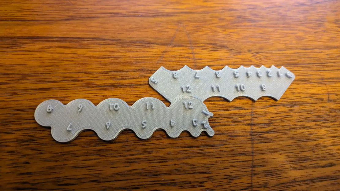 Thước đo bán kính ngoài (Fillet Gauge) cho thiết kế và in 3D - Image 1