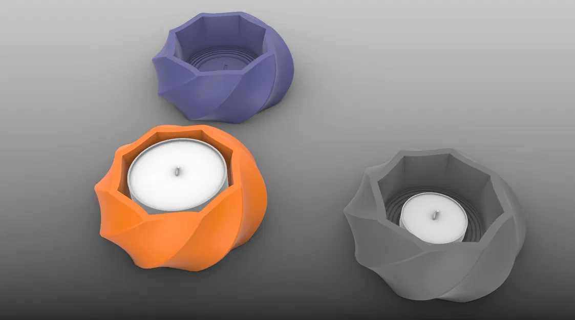 Đế nến trang trí cho nến đường kính 56mm và 38mm - Image 1