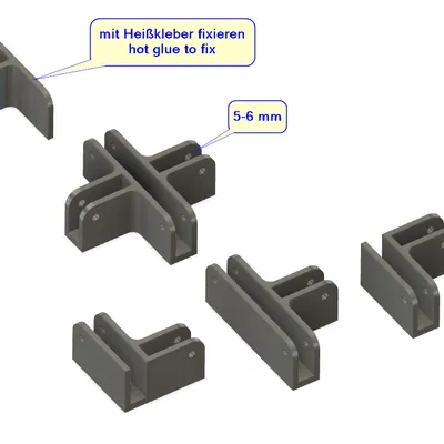 Hệ thống vách ngăn kết nối cho ngăn kéo - Verbinder Trenn System