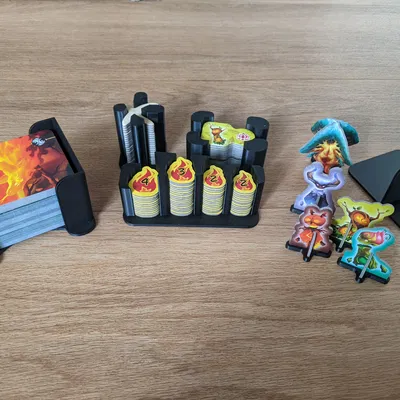 Khay Đựng Token và Thẻ Bài cho Board Game Living Forest