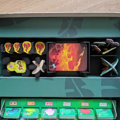Khay Đựng Token và Thẻ Bài cho Board Game Living Forest