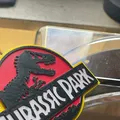 Mô hình logo Jurassic Park đa sắc in 3D tuyệt đẹp - Thumbnail 3