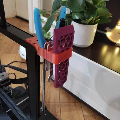 Khay gắn dụng cụ và HexScraper cho máy in 3D Ender-3 V3 SE